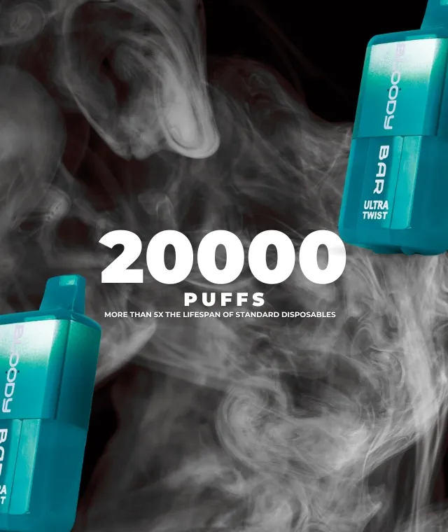20,000 Puffs – Long Lasting Disposable Vape