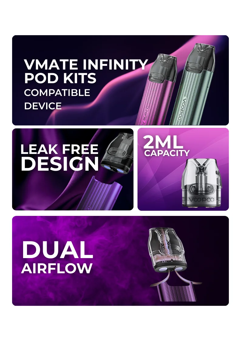 Why Choose the VooPoo Vmate V2 Replacement Pods