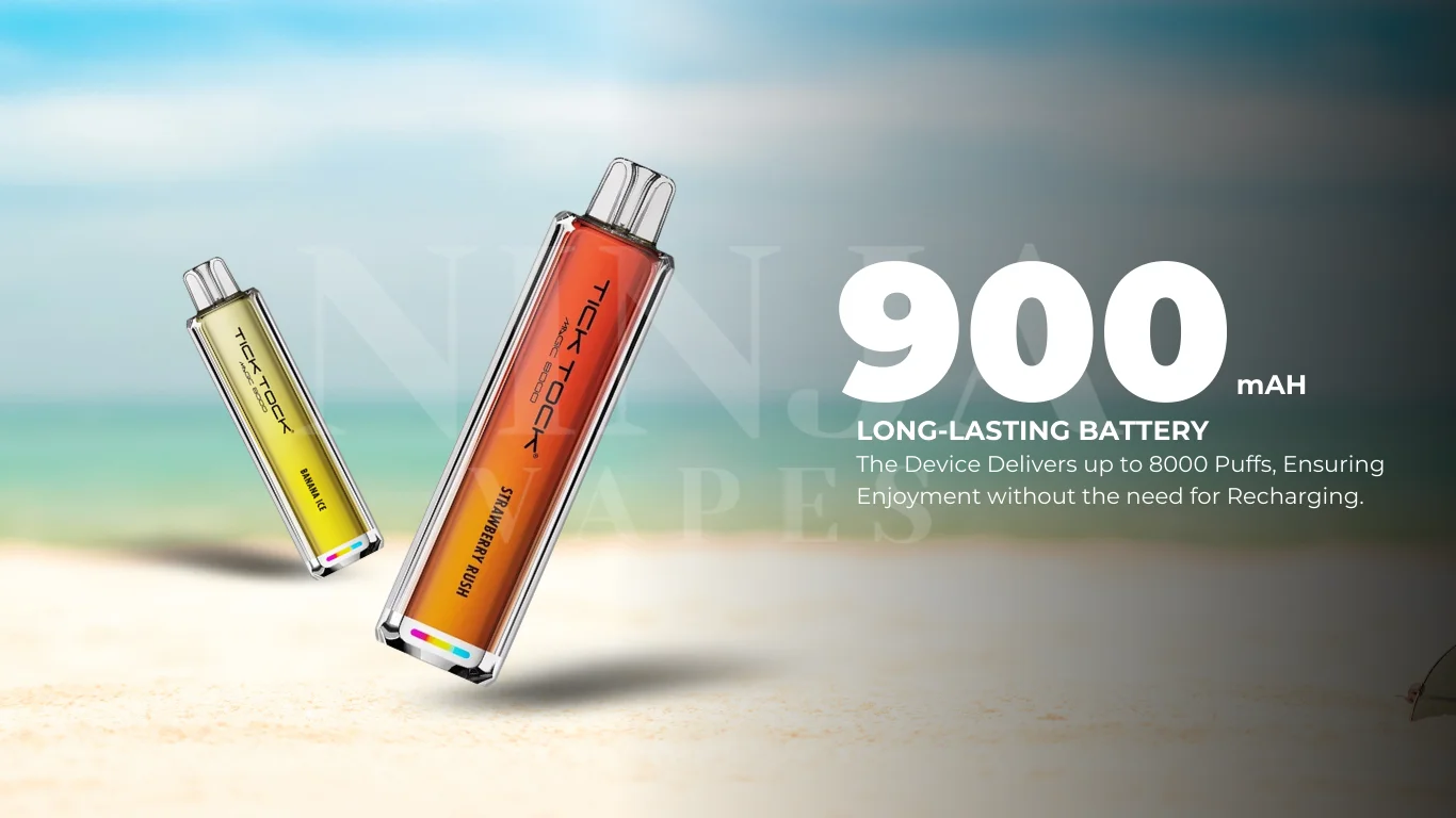 Why Choose Tick Tock Magic 8000 Puffs Vape