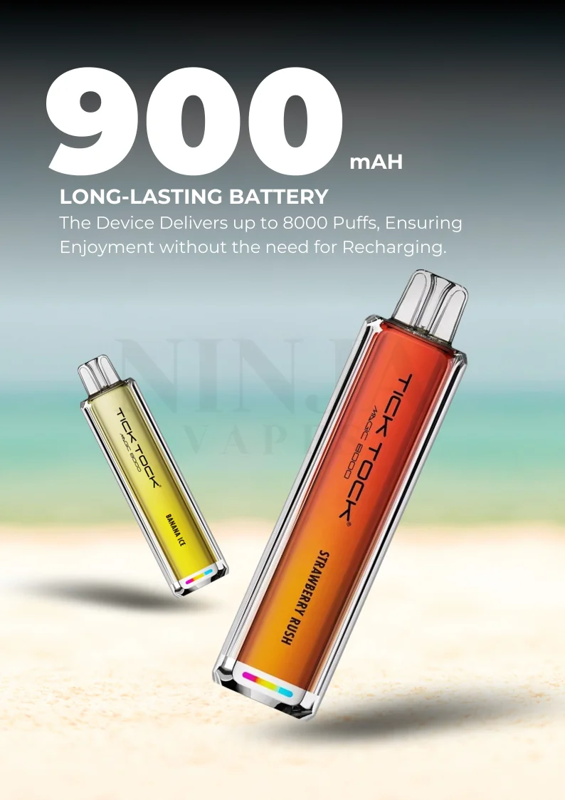 Why Choose Tick Tock Magic 8000 Puffs Vape