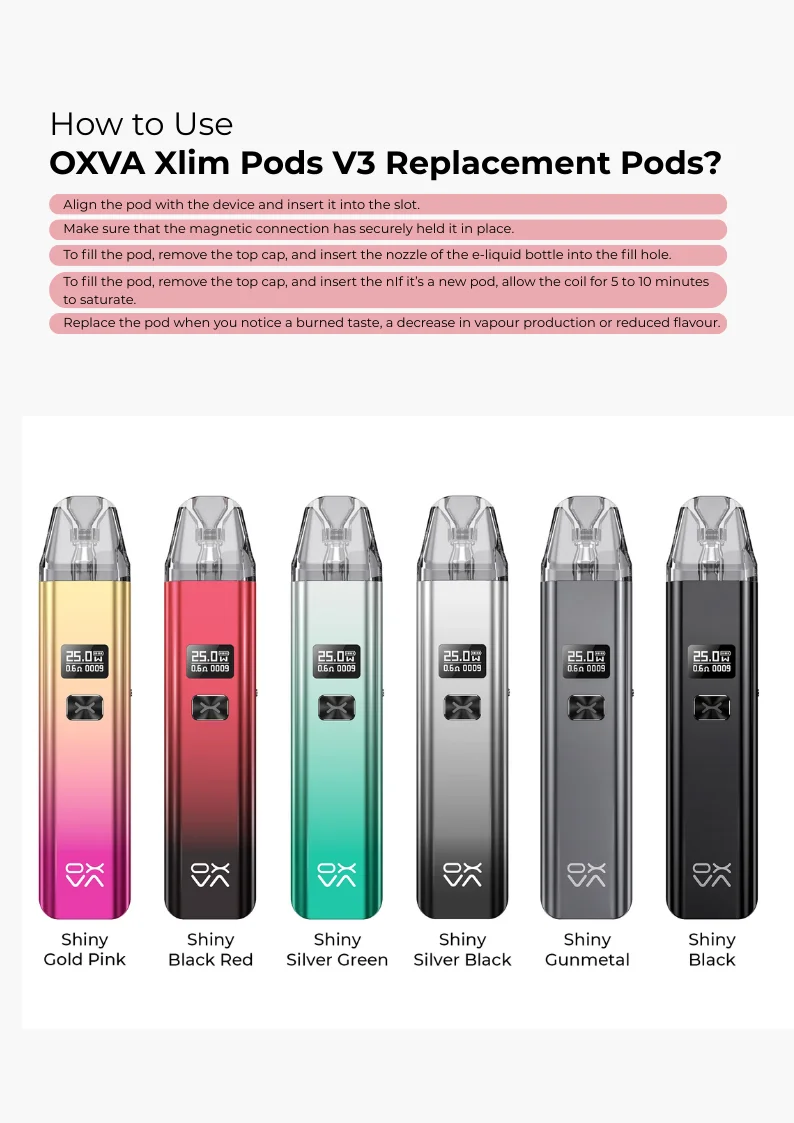 Why Choose Xlim EZ Replacement Pods?