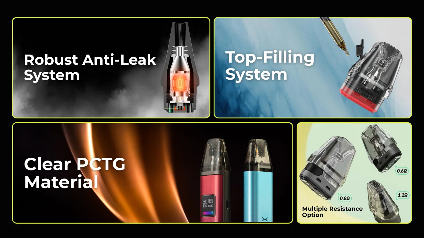 Xlim Pods V3 Replacement Pods Key Features